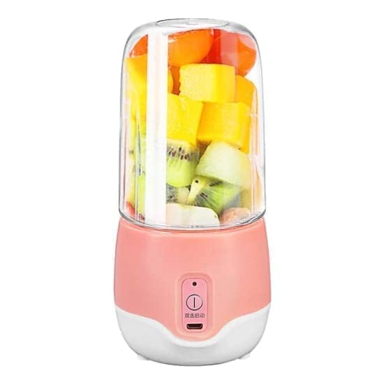Portable Blender Wireless Rechargeable Juicer and Smoothies Maker Pink